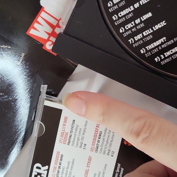 HIM Metal Hammer Magazine Fall 2004  with CD England Glossy Collector Edition - Picture 7 of 15